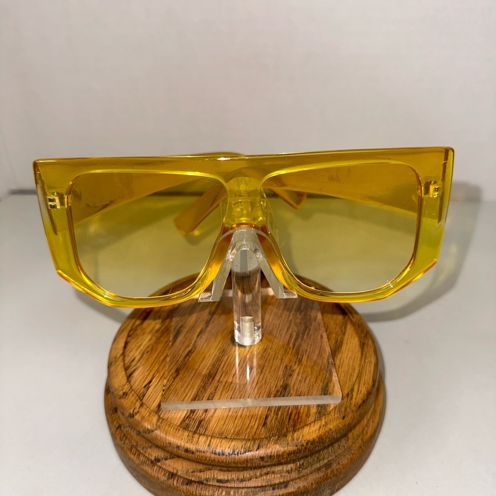 YELLOW FASHION SUNGLASSES